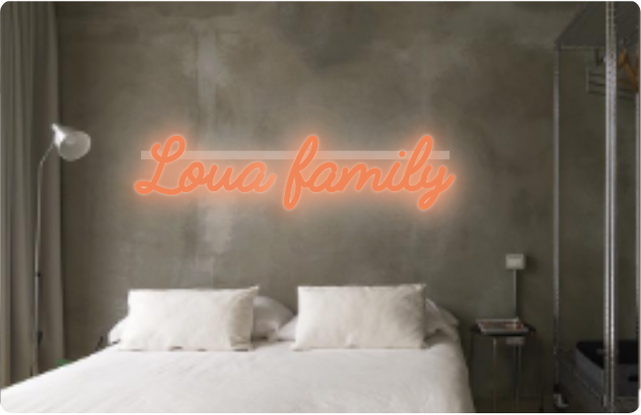 Custom text: Loua family
